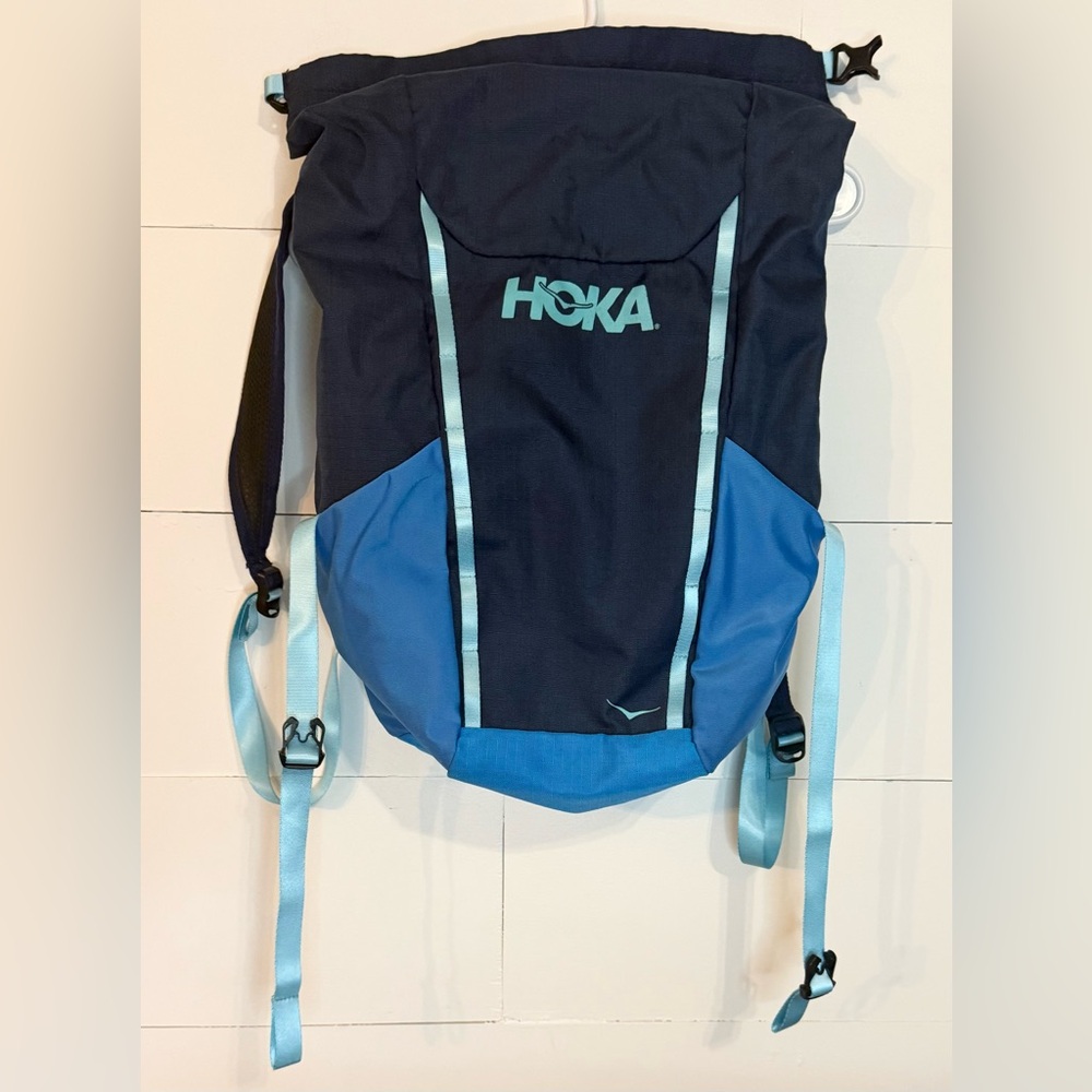Hoka Navy and Sky Blue Backpack